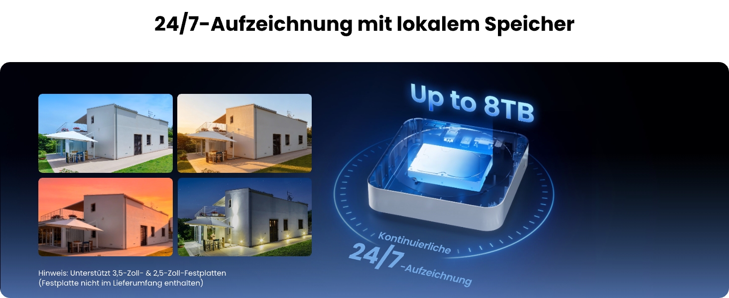 Reolink RLN4E PoE-NVR für Videoüberwachung mit 24/7-Aufzeichnung – Detail 3