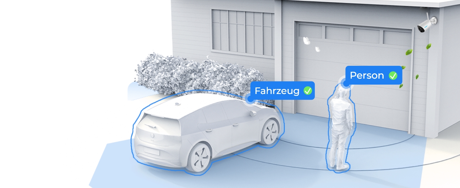 Reolink Argus Eco+SP Solar-WLAN-Kamera mit Solarpanel für den Aussenbereich – Detail 5