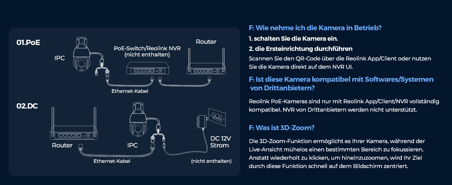 Reolink RLC-823S1 4K 8MP PTZ Überwachungskamera für den Aussenbereich – Detail 10