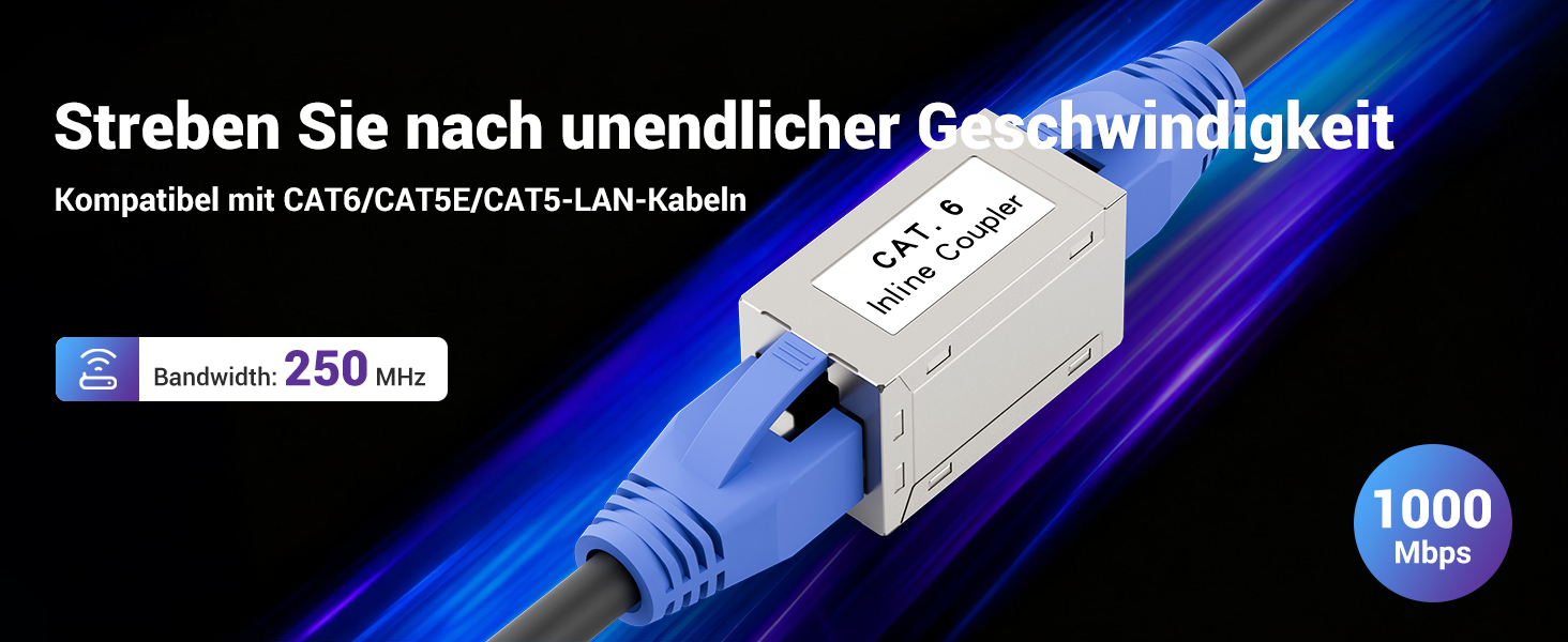 VCE RJ45 Kupplung Cat6, Produktdetails – Detail 2