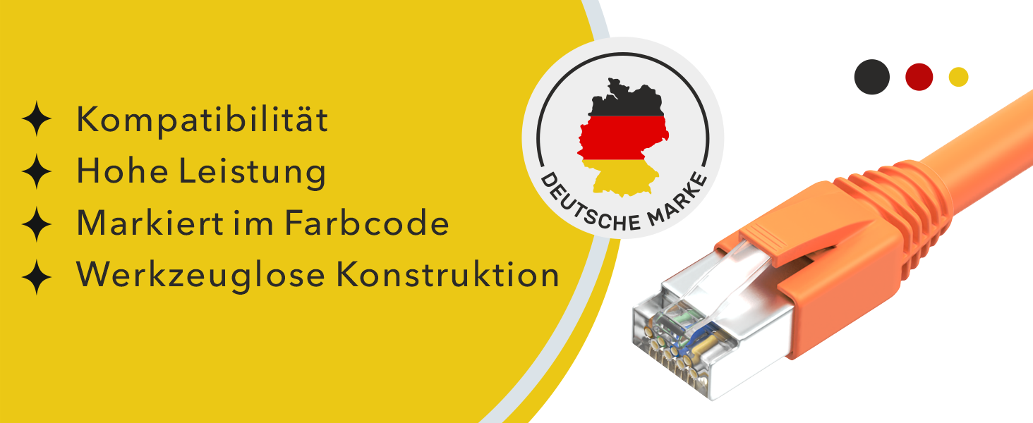 RedStar24 RJ45-Stecker Cat7 Pass Through geschirmt, 10 bis 50 Stück – Detail 4