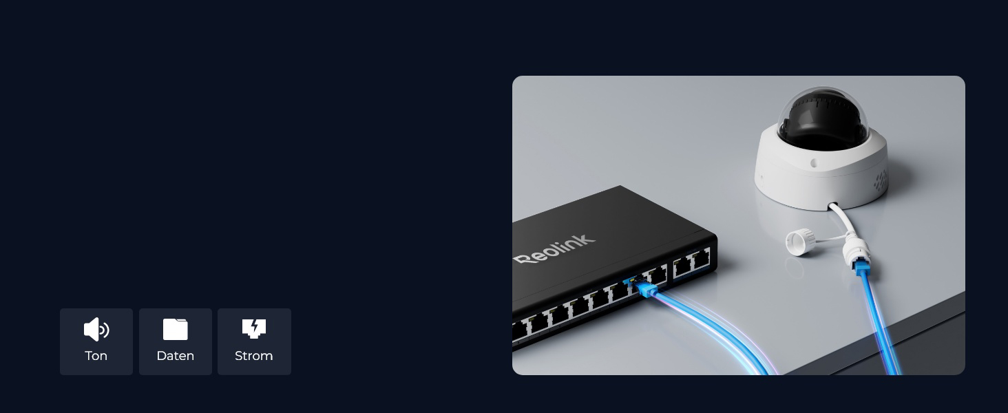 Reolink RLC-1240A 12MP PoE Überwachungskamera für den Aussenbereich – Detail 2