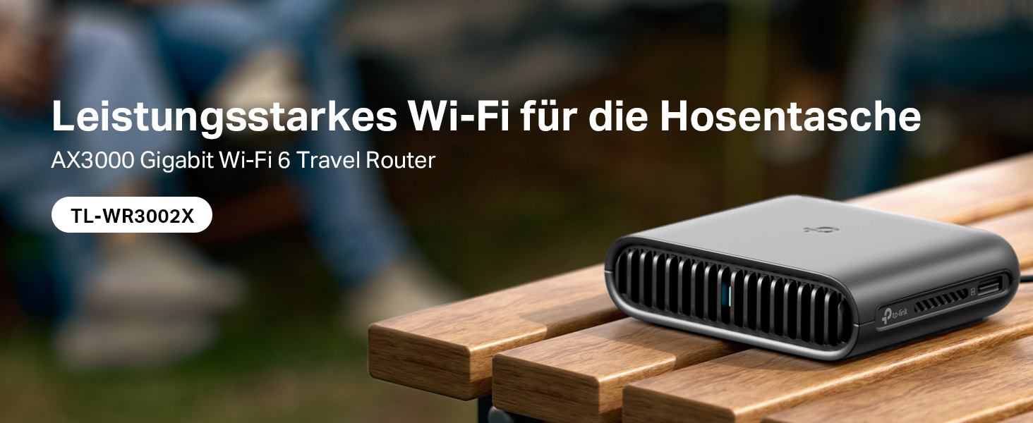 TP-Link TL-WR3002X Wi-Fi 6 Reise-Router – Detail 1