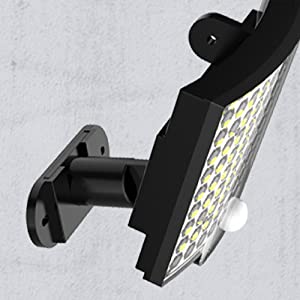 MPJ Solarlampe mit Bewegungsmelder und getrenntem Solarpanel – Detail 9