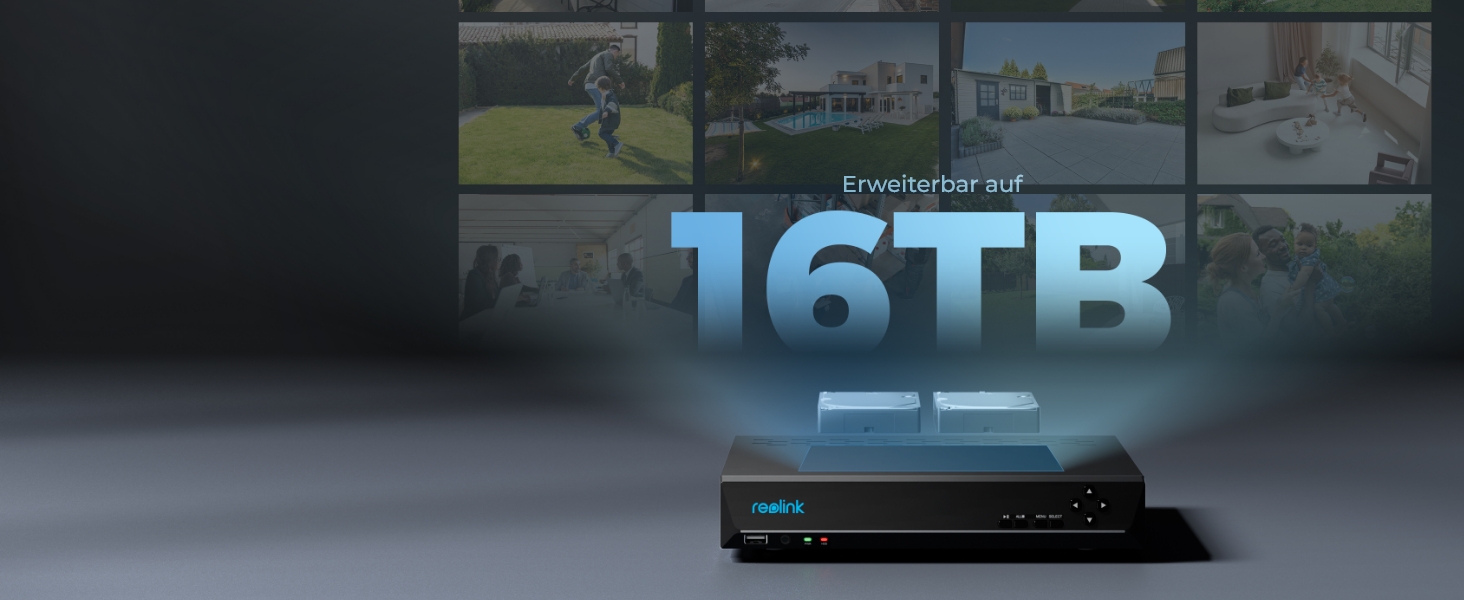Reolink RLK8-800V4 4K PoE Dome Überwachungsset mit vier Kameras – Detail 4