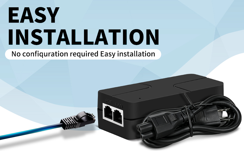 Davuaz Da-30A PoE+ Injektor 30 W, 2,5-Gbit/s – Detail 3