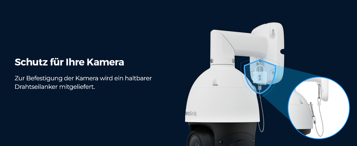 Reolink RLC-823S1 4K 8MP PTZ Überwachungskamera für den Aussenbereich – Detail 3