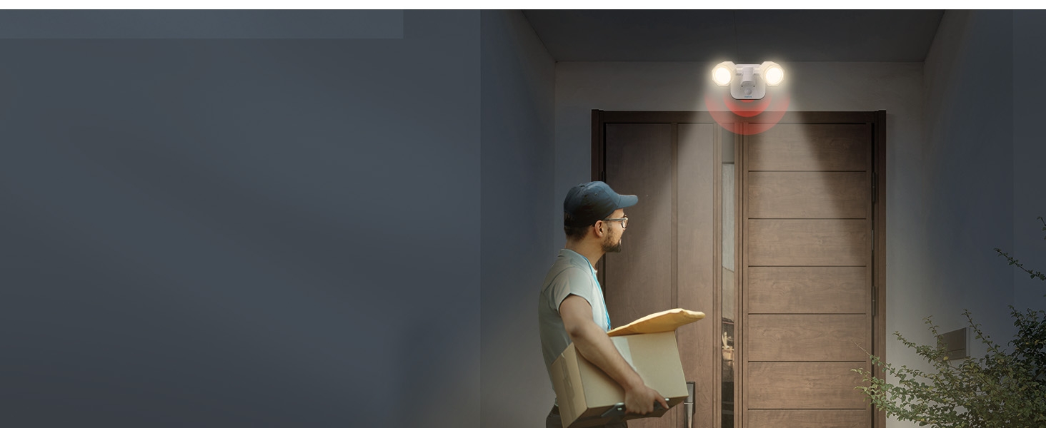 Reolink Floodlight WiFi Flutlicht mit Bewegungssensor für Aussen – Detail 4