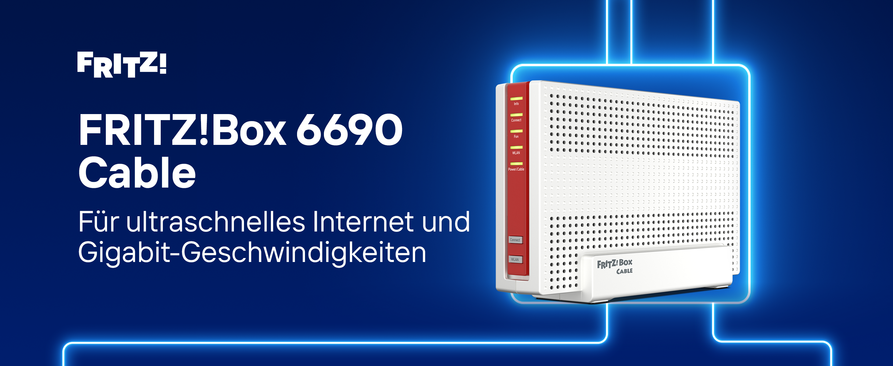 FRITZ!Box 6690 Kabel-Router – Detail 1