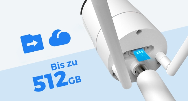 Reolink RLC-510WA WLAN Überwachungskamera Aussen in Weiss und Schwarz – Detail 7