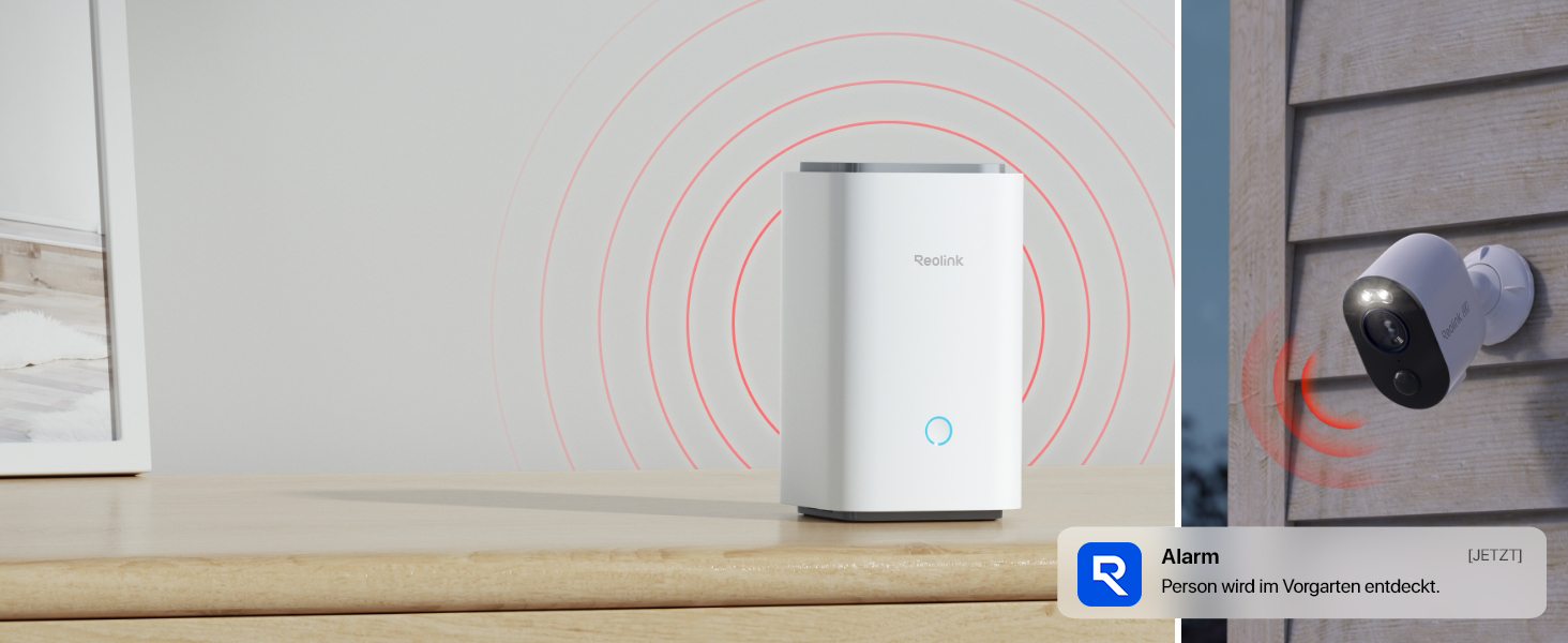 Reolink Home Hub mit zwei Argus 3 Ultra Akku-Überwachungskameras – Detail 7