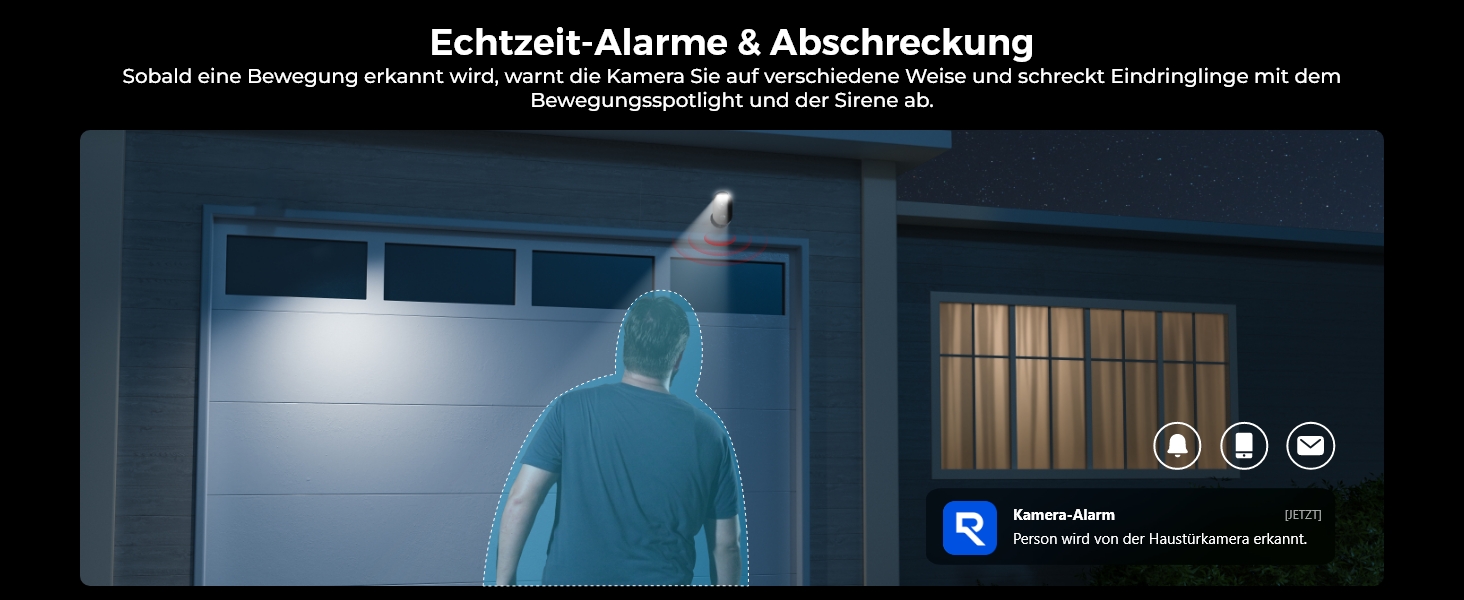 Reolink Argus 3 Ultra-B Akku-Überwachungskamera in Schwarz – Detail 12