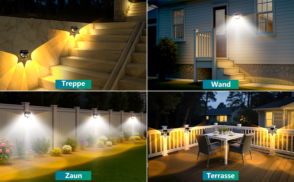 Goffii Solarlampe mit Bewegungsmelder für Aussen – Detail 6