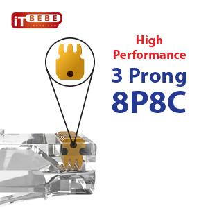 ITBEBE Cat6 RJ45 Pass-Through-Stecker, Produktdetails – Detail 3