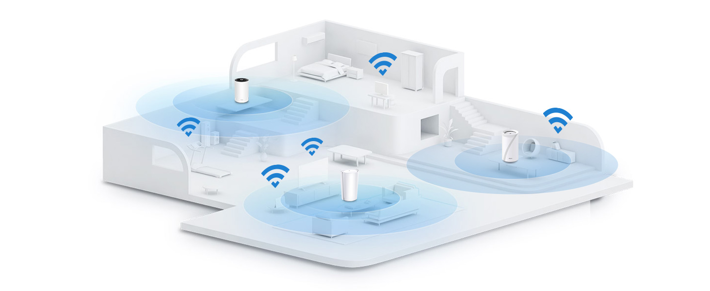 TP-Link Deco BE65 Wi-Fi 7 Mesh-System – Detail 10