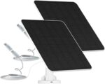 EverExceed 6W Solarpanel 5 V für Akku-Überwachungskameras, IP65, 2er-/3er-Pack – Bild 1