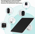 EverExceed 6W Solarpanel 5 V für Akku-Überwachungskameras, IP65, 2er-/3er-Pack – Bild 3