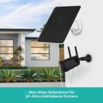EverExceed 6W Solarpanel 5 V für Akku-Überwachungskameras, IP65, 2er-/3er-Pack – Bild 5