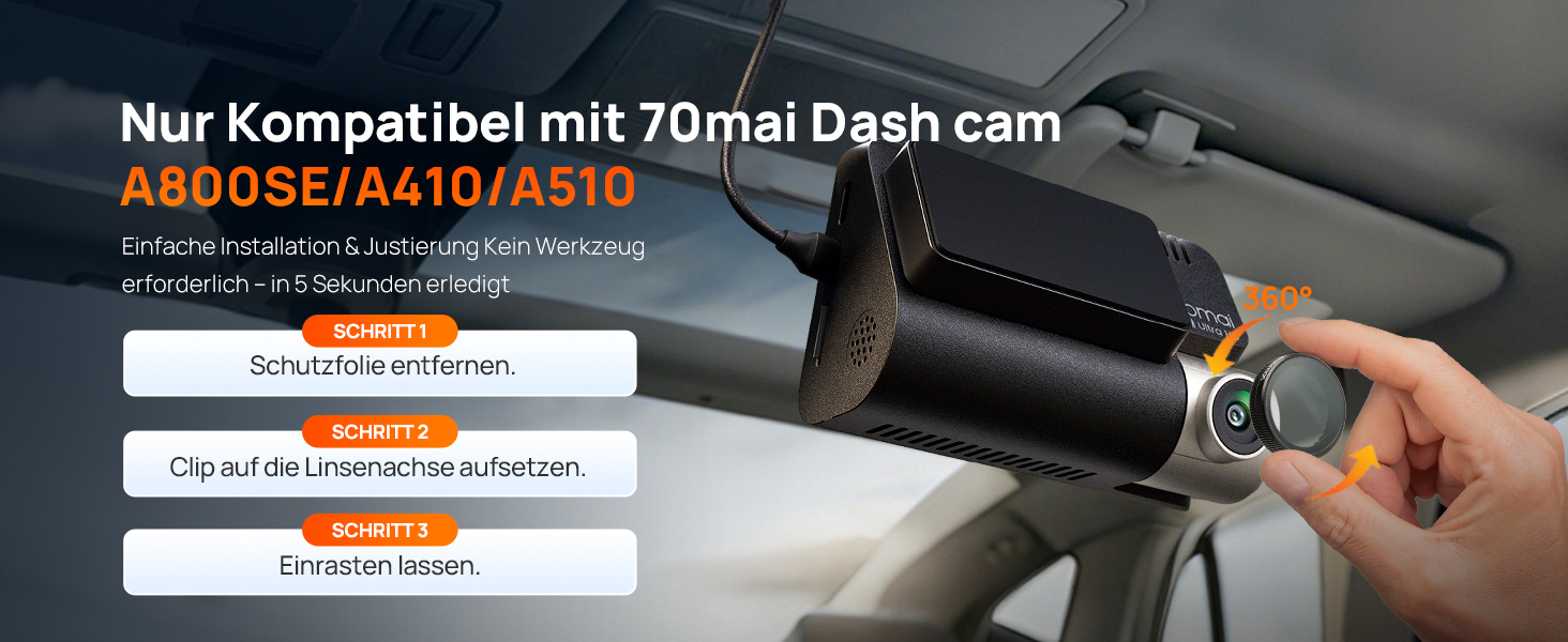 70mai ACC-CPL Polarisationsfilter für Dashcam – Detail 3