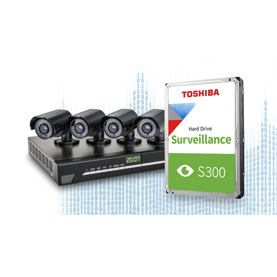 Toshiba S300 Surveillance-Festplatte 2 TB, 3,5 Zoll SATA – Detail 4