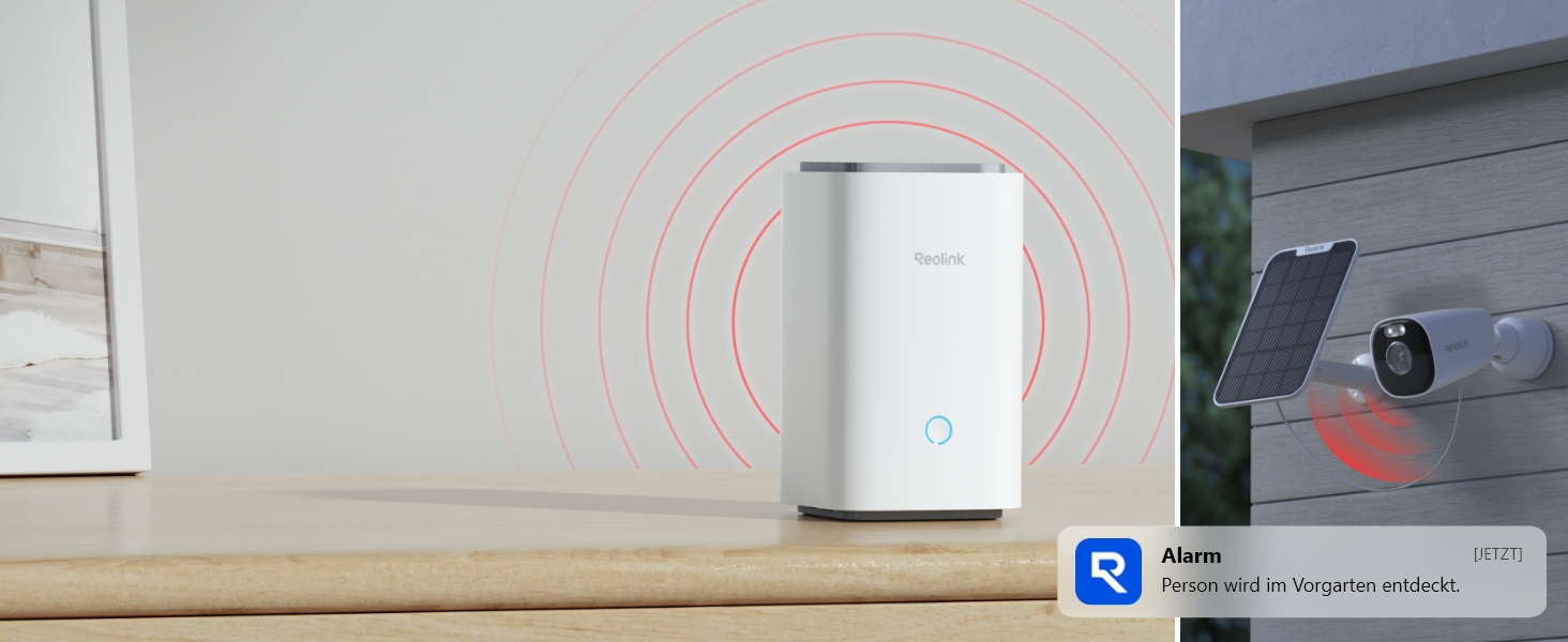Reolink Home Hub Set mit zwei Argus Eco Ultra Solar-Kameras für Aussenbereiche – Detail 7