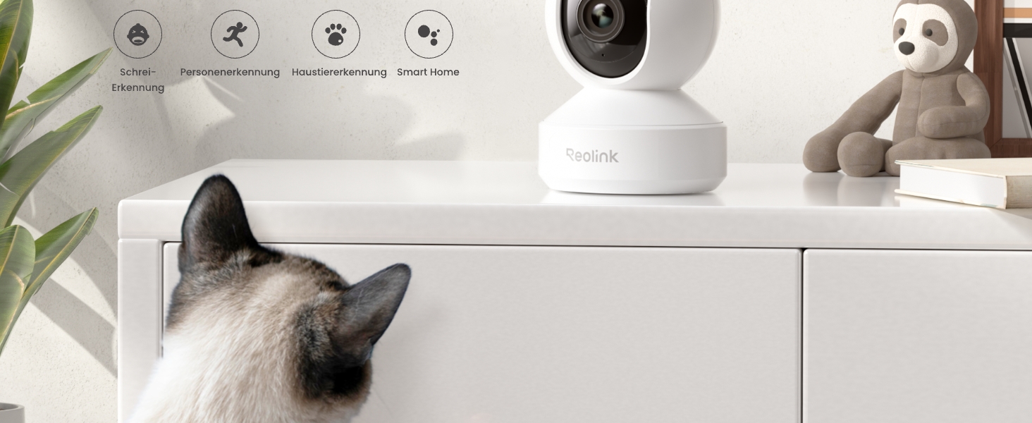 Reolink E1 Zoom 4K WLAN-Innenkamera mit Auto-Tracking – Detail 2