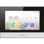 Hikvision DS-KH6320Y-WTE2 2-Draht-Innenstation 7 Zoll Schwarz – Frontansicht