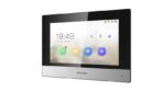 Hikvision DS-KH6320Y-WTE2 Innenstation Schwarz – Ansicht von links