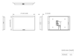Hikvision DS-KIS611-S Abmessungen