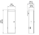 Hikvision DS-TMG320 Masszeichnung