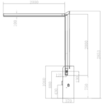 Hikvision DS-TMG421 Masszeichnung