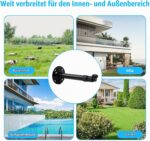 leyomgamz Ausziehbare CCTV-Wand- und Masthalterung, 20 bis 40 cm, Aluminium – Bild 8