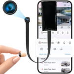 Mini-Kamera WFE01 mit Mikro-Ohrhörer und App