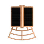 BirdKam600 Solardach mit zwei 2,5-W-Solarpanels